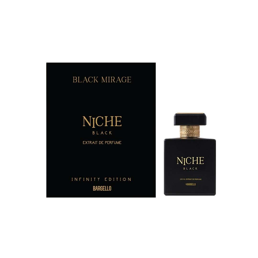 BARGELLO NICHE INFINITY BLACK MIRAGE UNISEX 100 ml EXTRAIT DE PERFUME